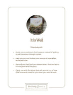 It Is Well: Walking Away From Anxiety & Into God’s Word — 3-Week Bible Study