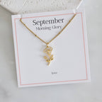 Birth Flower Necklace