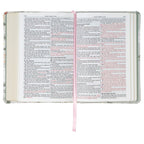 “He Restoreth My Soul” Floral KJV Compact Bible – Psalm 23:3