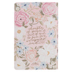 “For I Know the Plans” Pink Floral KJV Giant Print Bible – Jeremiah 29:11