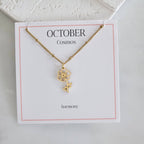 Birth Flower Necklace
