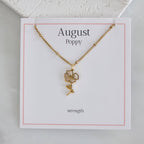 Birth Flower Necklace