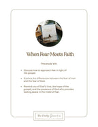 Fear: Finding Peace in God’s Presence — 3-Week Bible Study