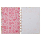 Journal Wirebound Peach Floral World's Greatest Mom