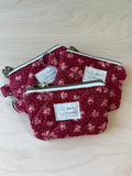 Keychain Wallet - Red Wine Bouquets