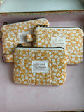 Keychain Wallet - Sunny White Vines