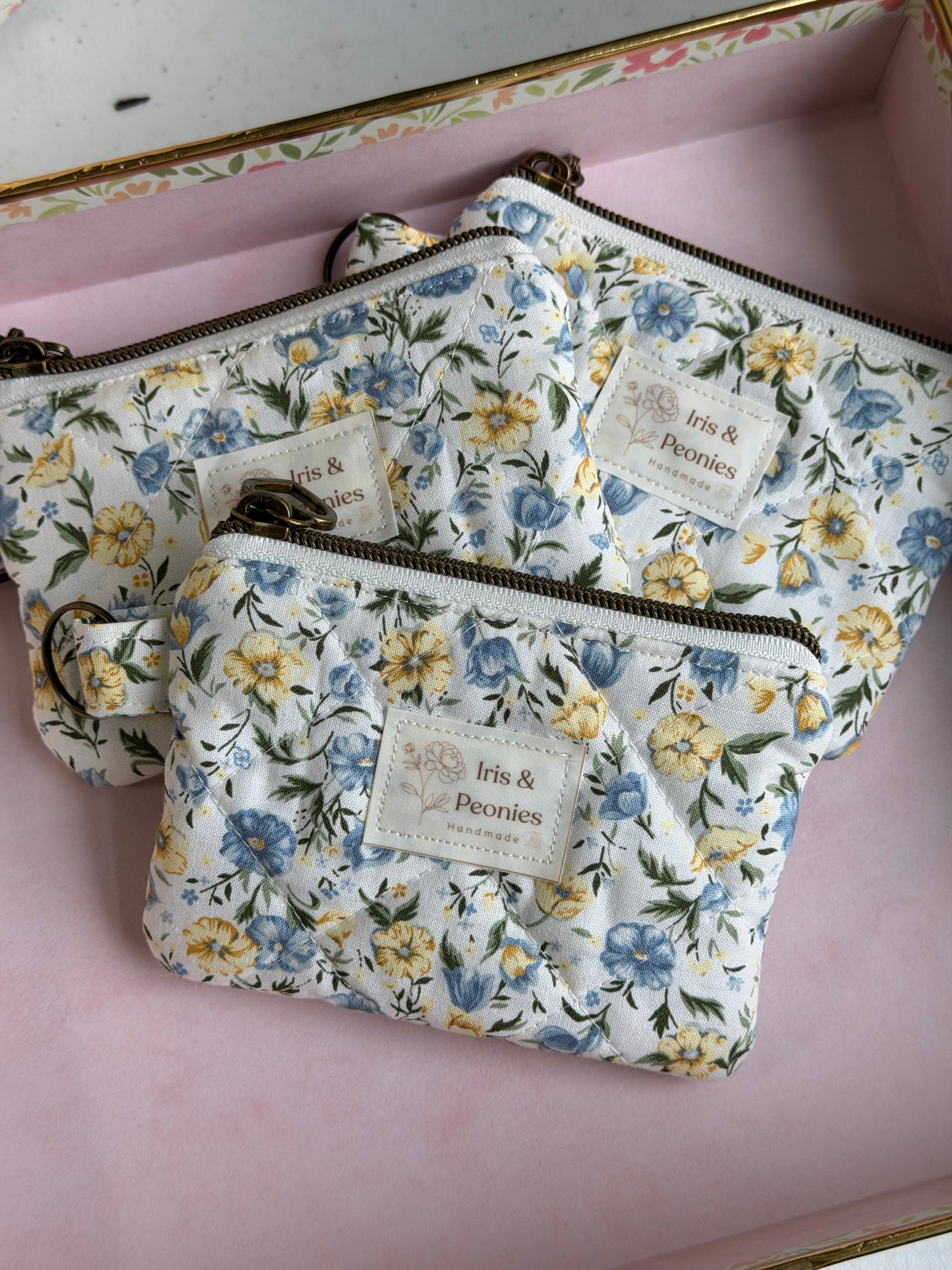 Keychain Wallet - Belle Fleur