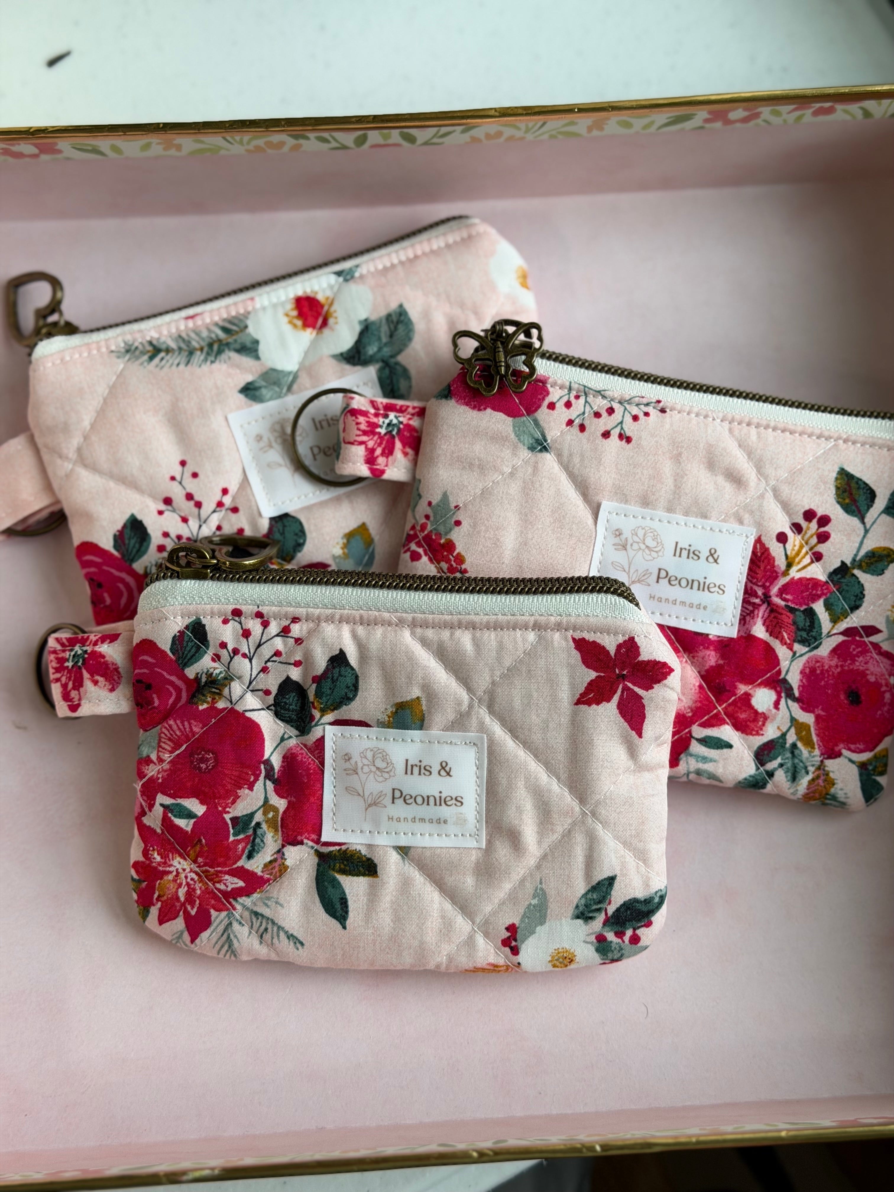 Keychain Wallet - Winter Blush