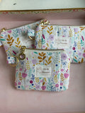 Keychain Wallet - Lilac Meadow