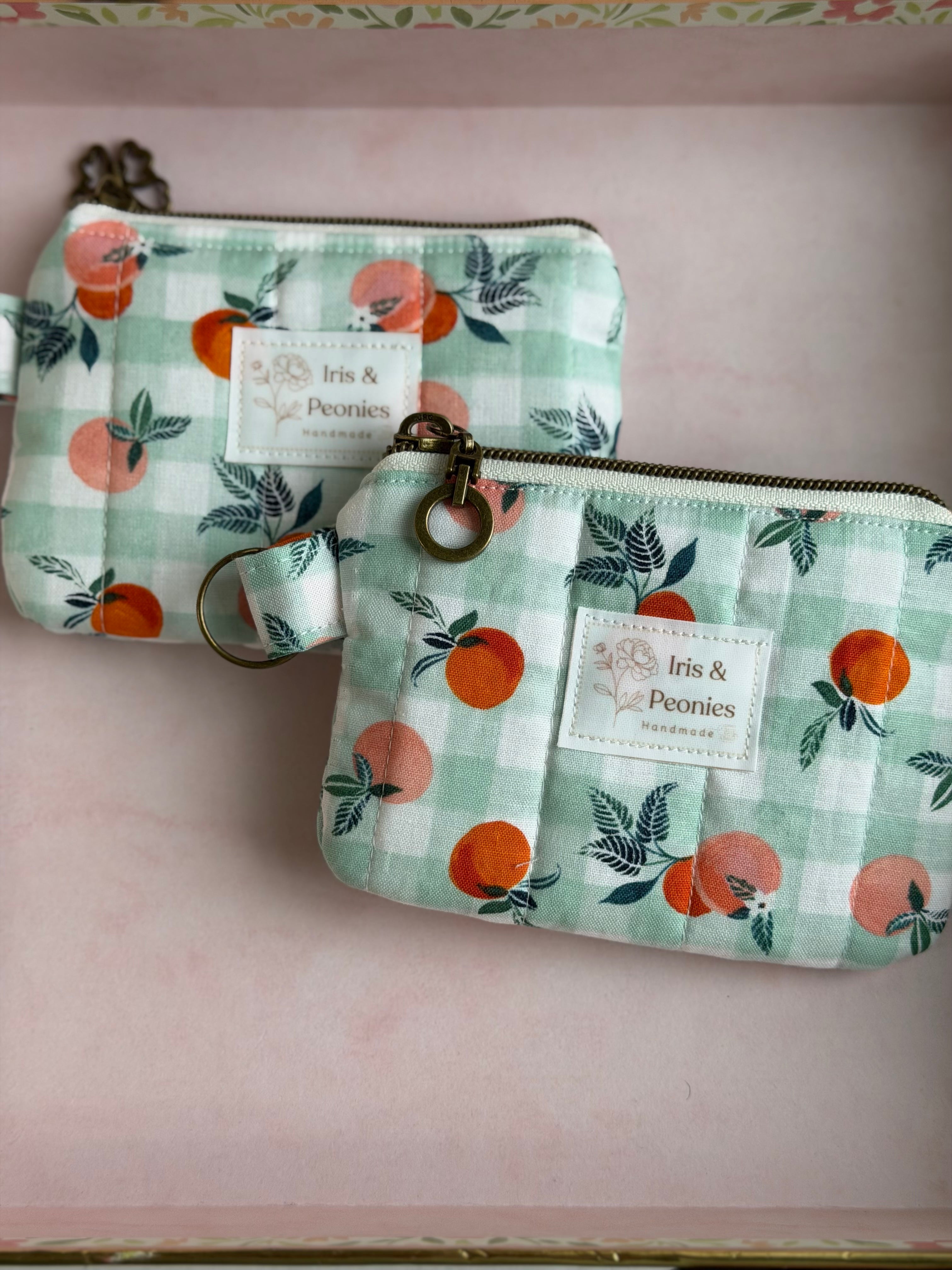 Keychain Wallet - Clementine Picnic