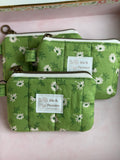 Keychain Wallet - Green Pasture Posies
