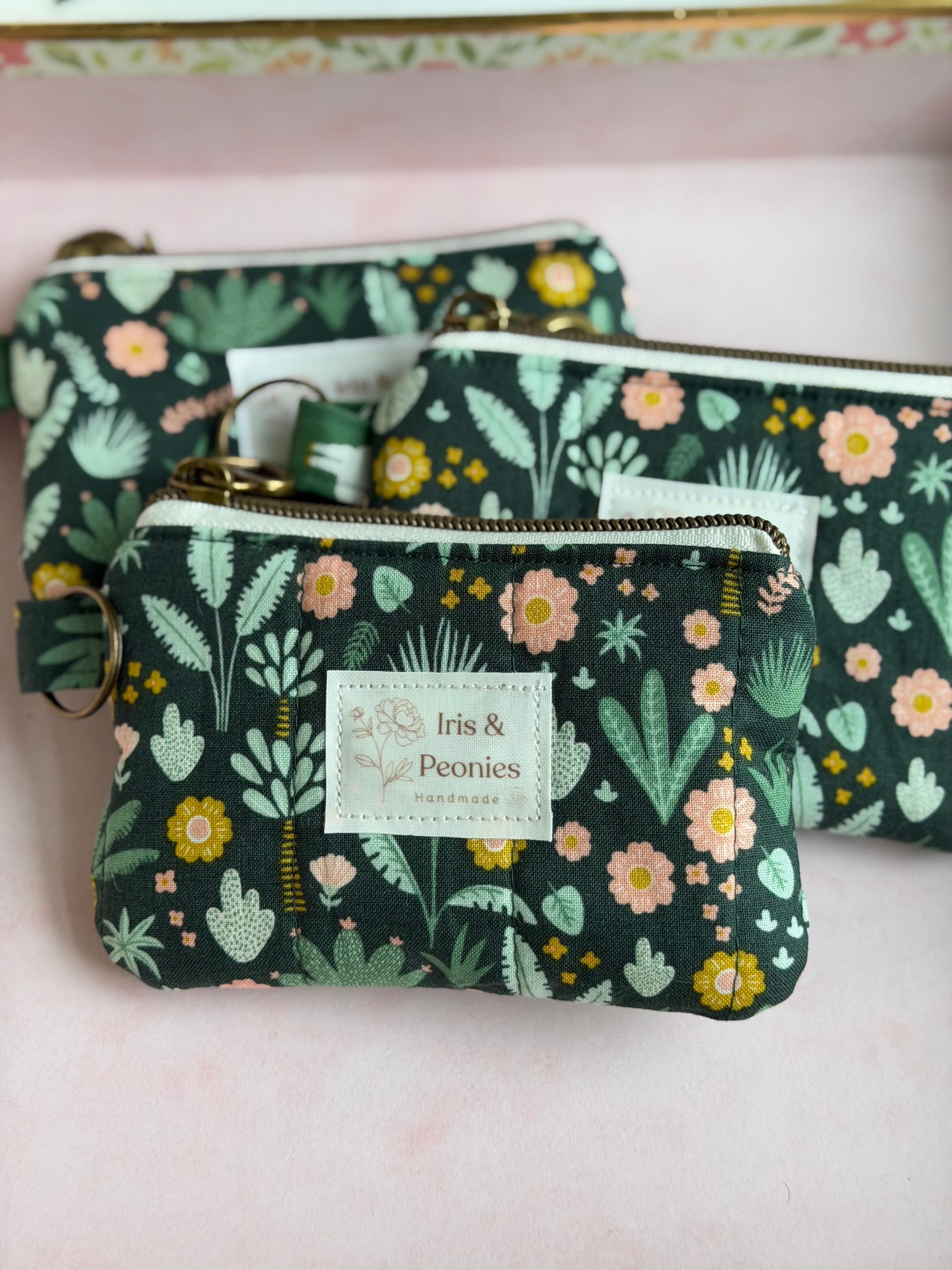 Keychain Wallet - Cactus & Palm Verde