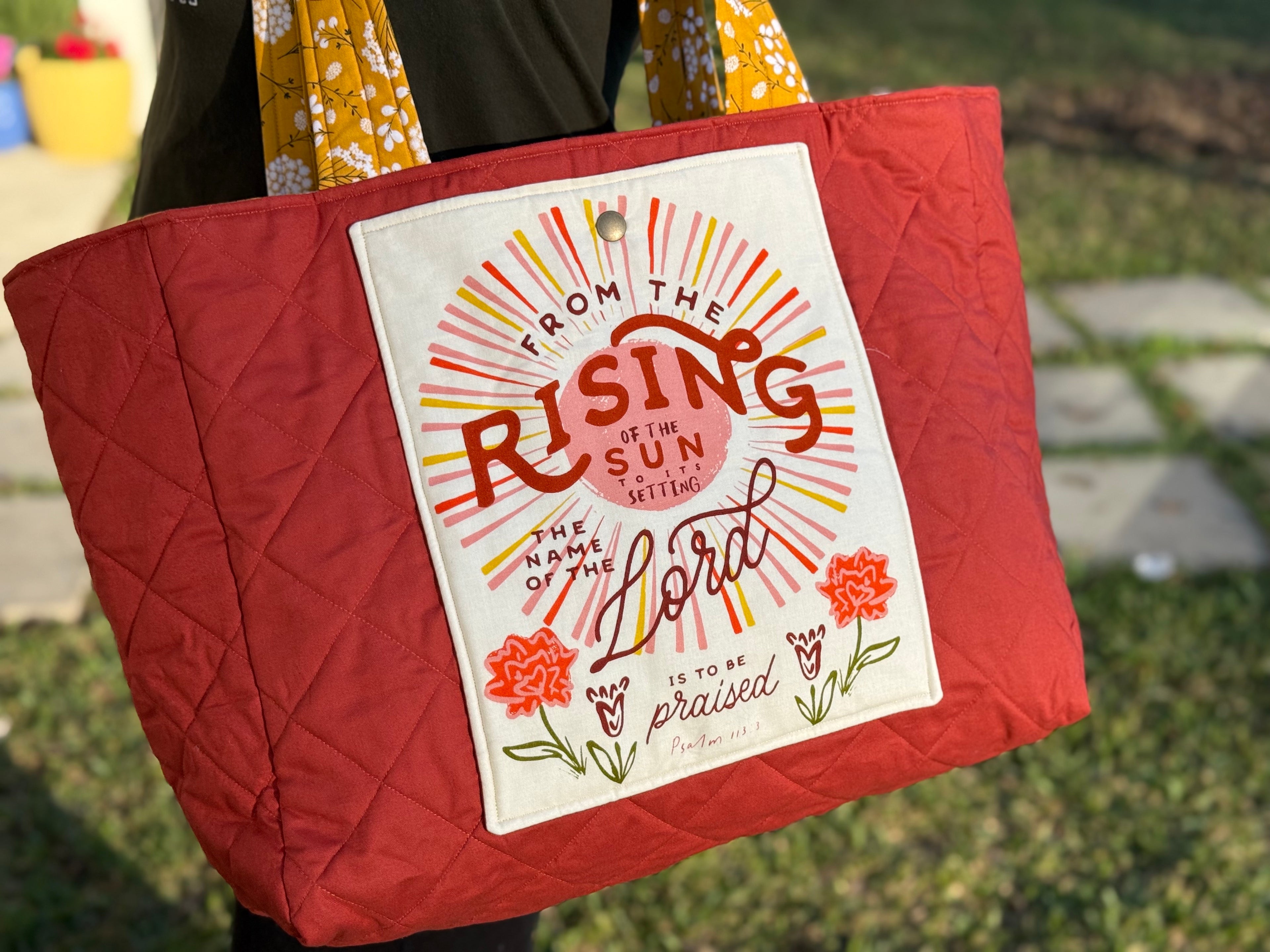The Wildflower Weekender - Faith Collection - Rising Sun