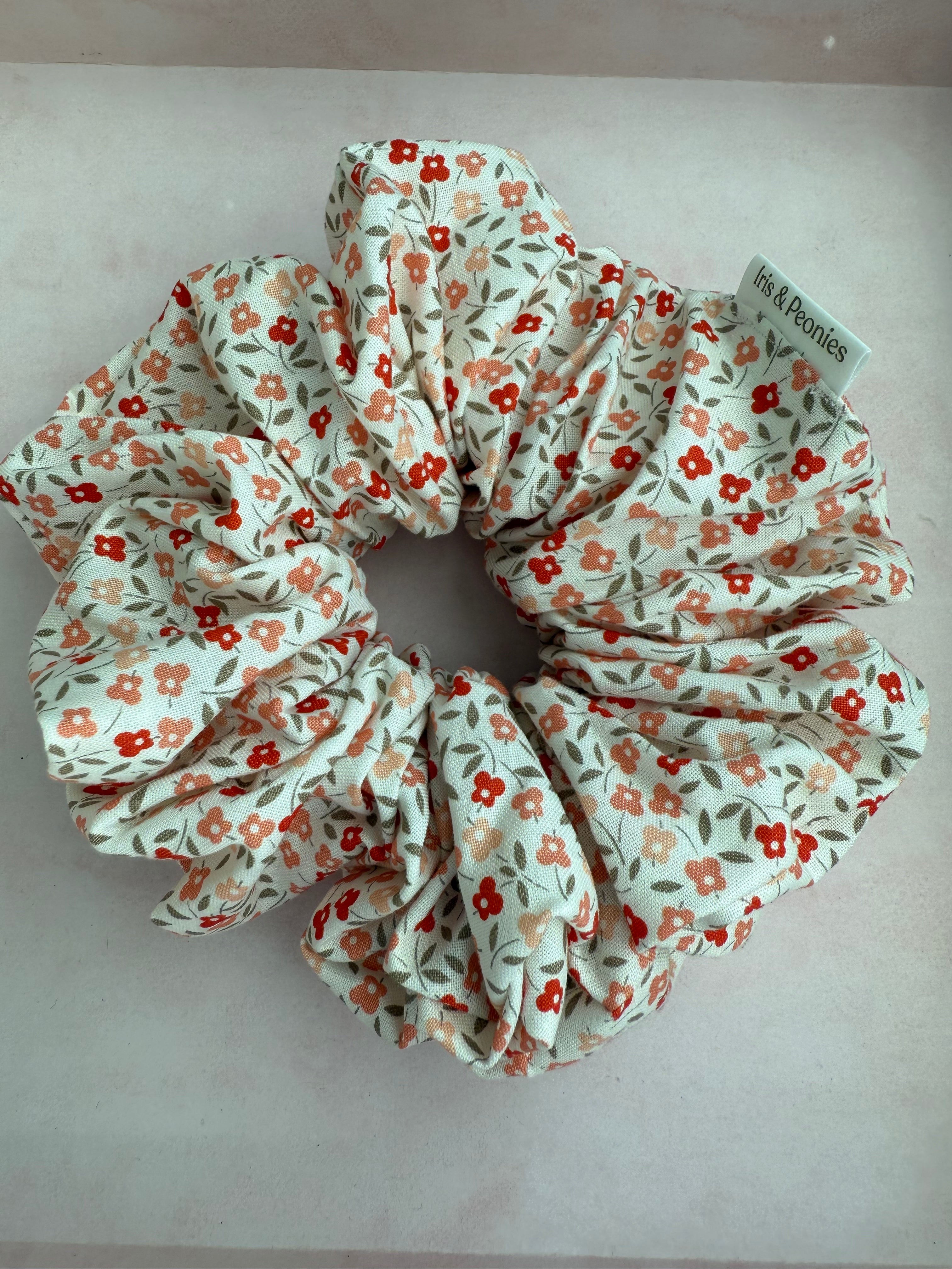 XL Scrunchie - Poppy Fields