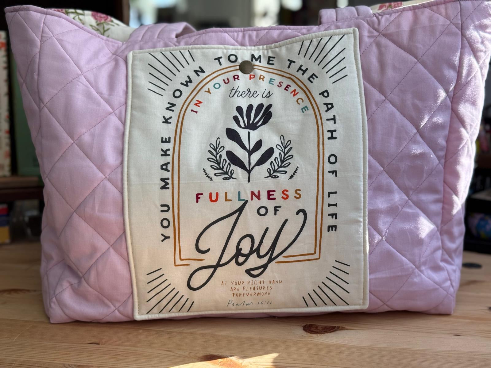 The Wildflower Weekender - Faith Collection - Joyful Bloom