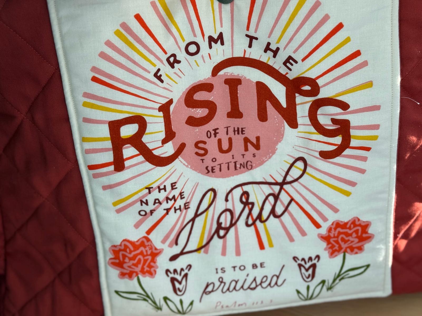 The Wildflower Weekender - Faith Collection - Rising Sun