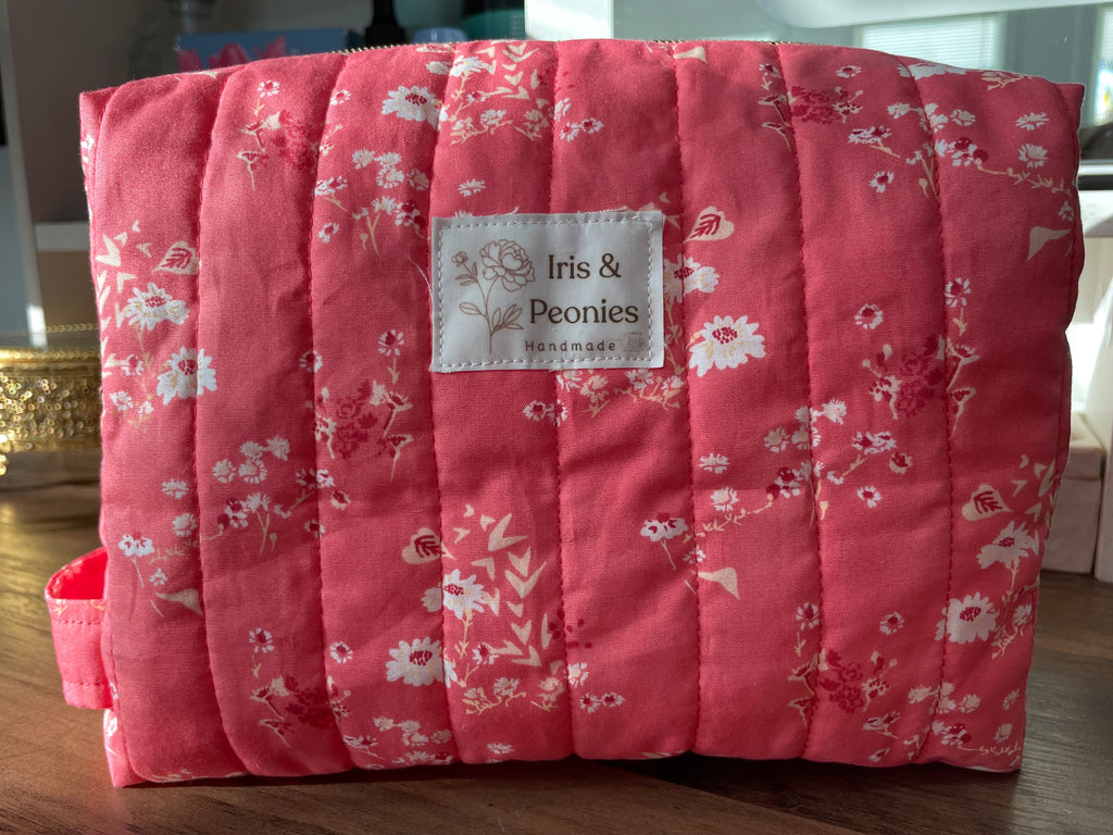 Quilted Carry-All Bag - Wildflower Tea