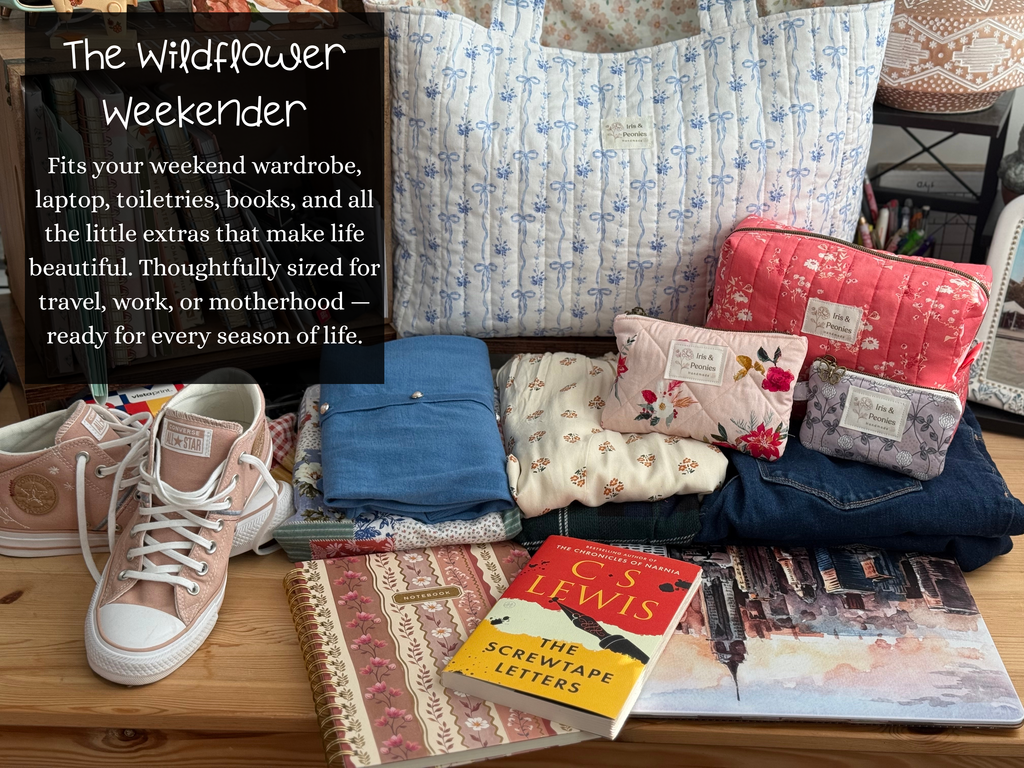 The Wildflower Weekender - Faith Collection - Heavenly Thoughts