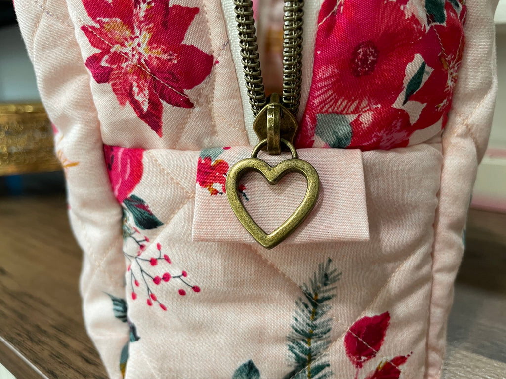 Quilted Carry-All Bag - Winter Blush