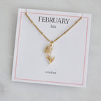 Birth Flower Necklace