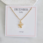 Birth Flower Necklace