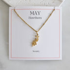 Birth Flower Necklace