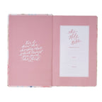 “For I Know the Plans” Pink Floral KJV Giant Print Bible – Jeremiah 29:11
