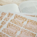 Gold Foil Bible Tabs - Carnation