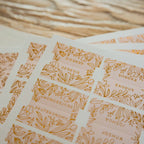 Gold Foil Bible Tabs - Carnation