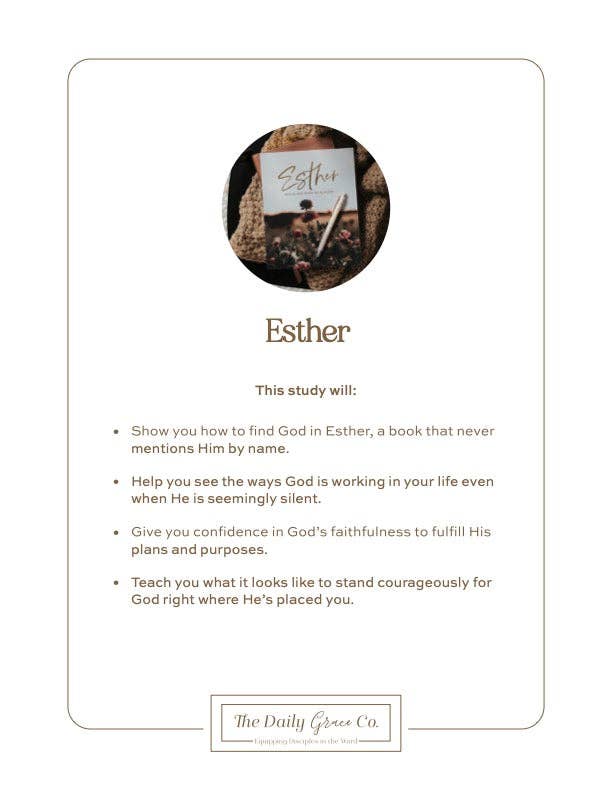 Esther: Seeing God When He Is Silent — 3-Week Bible Study