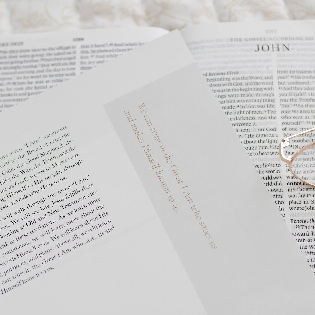 I Am: The Seven “I Am” Statements of Jesus — 4-Week Bible Study
